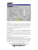 Предварительный просмотр 22 страницы Ambit T60H677 User Manual