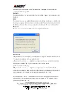 Предварительный просмотр 27 страницы Ambit T60H677 User Manual