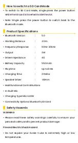 Preview for 4 page of ambrane EVOKE CUBE User Manual