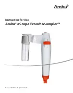 Предварительный просмотр 1 страницы Ambu aScope BronchoSampler Instructions For Use Manual