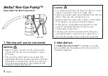 Предварительный просмотр 4 страницы Ambu Res-Cue Pump Directions For Use Manual