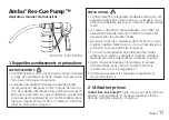 Предварительный просмотр 11 страницы Ambu Res-Cue Pump Directions For Use Manual