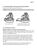 Preview for 4 page of Ambu Silicone Face Masks Directions For Use Manual