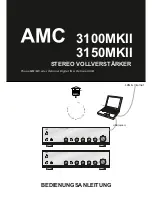 AMC 3100MKII Manual preview