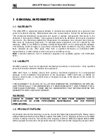 Предварительный просмотр 5 страницы AMC AMC-DTR Installation And Operation Instructions Manual