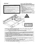 Предварительный просмотр 3 страницы AMC CD8a Instructions For Installation And Operation Manual