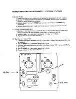 Preview for 7 page of AMC CVT3030 Service Manual