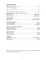 Preview for 10 page of AMC CVT3030MKII Instructions For Installation And Operation Manual