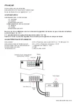 Preview for 3 page of AMC SR135 FIRE 24V Quick Start Manual