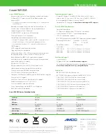 Preview for 2 page of AMCC 3WARE 9690SA Specification