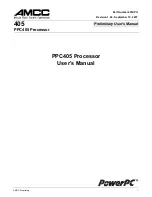 AMCC PowerPC 405 User Manual предпросмотр