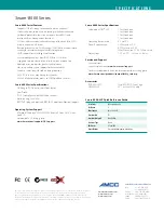 Preview for 2 page of AMCC ® 8006-2LP Specification