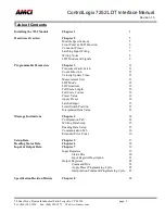 Preview for 3 page of AMCI ControlLogix 7252 LDT Manual