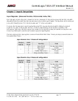 Preview for 19 page of AMCI ControlLogix 7252 LDT Manual