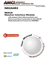 Preview for 1 page of AMCI NEXUS NX2A4E2 User Manual