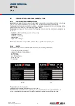 Предварительный просмотр 34 страницы Amco Veba 817NG User Manual