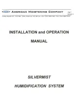 Amco Silvermist Installation And Operation Manual preview