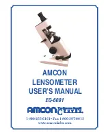 Preview for 1 page of AMCON EQ-6001 User Manual