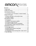 Preview for 2 page of AMCON EQ-6002 User Manual