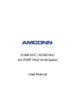 Preview for 1 page of Amconn KVM312IC User Manual