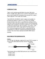 Preview for 4 page of Amconn KVM312IC User Manual