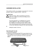 Preview for 11 page of Amconn KVM312IC User Manual