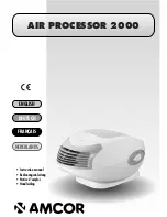 Amcor AIR PROCESSOR 2000 Instruction Manual preview