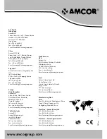 Preview for 32 page of Amcor AM-40 Instruction Manual