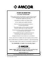 Preview for 12 page of Amcor DES 80 Owner'S Manual