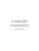 Предварительный просмотр 2 страницы Amcor Wine Vault WV 100 Owner'S Manual