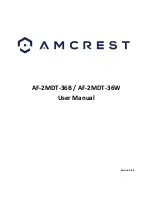 Amcrest AF-2MDT-36B User Manual предпросмотр