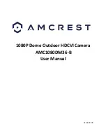 Amcrest AMC1080DM36-B User Manual preview