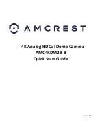 Preview for 1 page of Amcrest AMC4KDM28-B Quick Start Manual