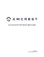 Предварительный просмотр 1 страницы Amcrest AMDV7204-2B2D Quick Start Manual