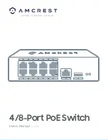 Amcrest AMPS5E4P-AT-58 User Manual предпросмотр