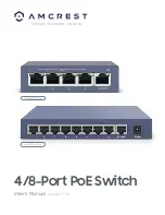 Preview for 1 page of Amcrest AMPS5E4P-AT-65 User Manual