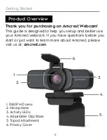 Предварительный просмотр 3 страницы Amcrest AWC201-B User Manual