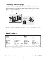 Preview for 6 page of Amcrest BC911M14 Manual