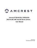 Preview for 1 page of Amcrest IP2M-851B User Manual