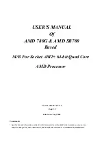 Preview for 1 page of AMD 780G User Manual