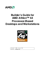 Preview for 1 page of AMD ADA4200DAA5BV - Athlon 64 X2 2.2 GHz Processor Manual