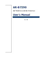 Preview for 1 page of AMD AR-B7290 User Manual