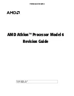 Предварительный просмотр 1 страницы AMD Athlon 6 Revision