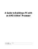 AMD Athlon Manual предпросмотр