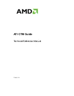Preview for 1 page of AMD ATI CTM Technical Reference Manual