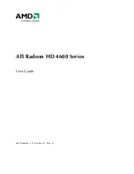 AMD ATI Radeon HD 4300 Series User Manual preview