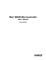 AMD Elan SC520 User Manual preview