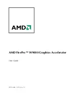 Предварительный просмотр 1 страницы AMD FirePro W9000 User Manual