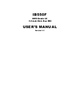 AMD IB550F User Manual предпросмотр