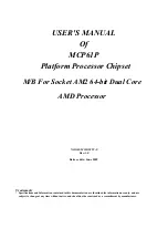 Preview for 1 page of AMD MCP61P User Manual